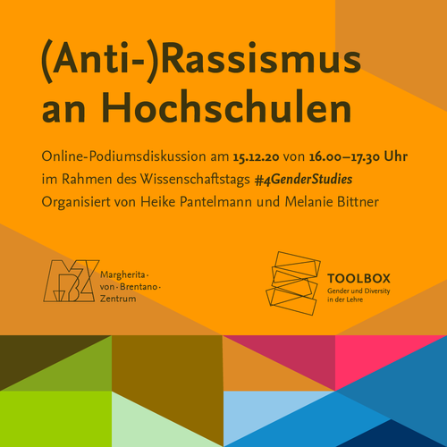 Online-Podiumsdiskussion "(Anti-)Rassismus an Hochschulen"